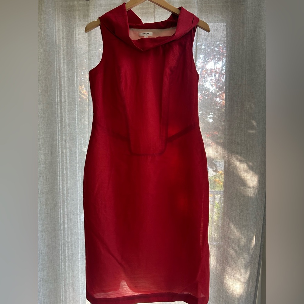Helmut Lang Scarlet Top